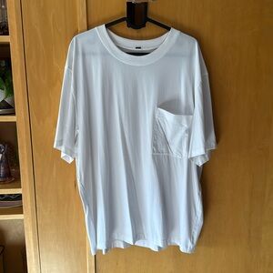 Lululemon white oversized T-shirt large